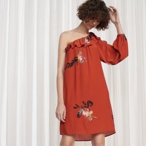 French Connection NEW Delphine One Shoulder Dress